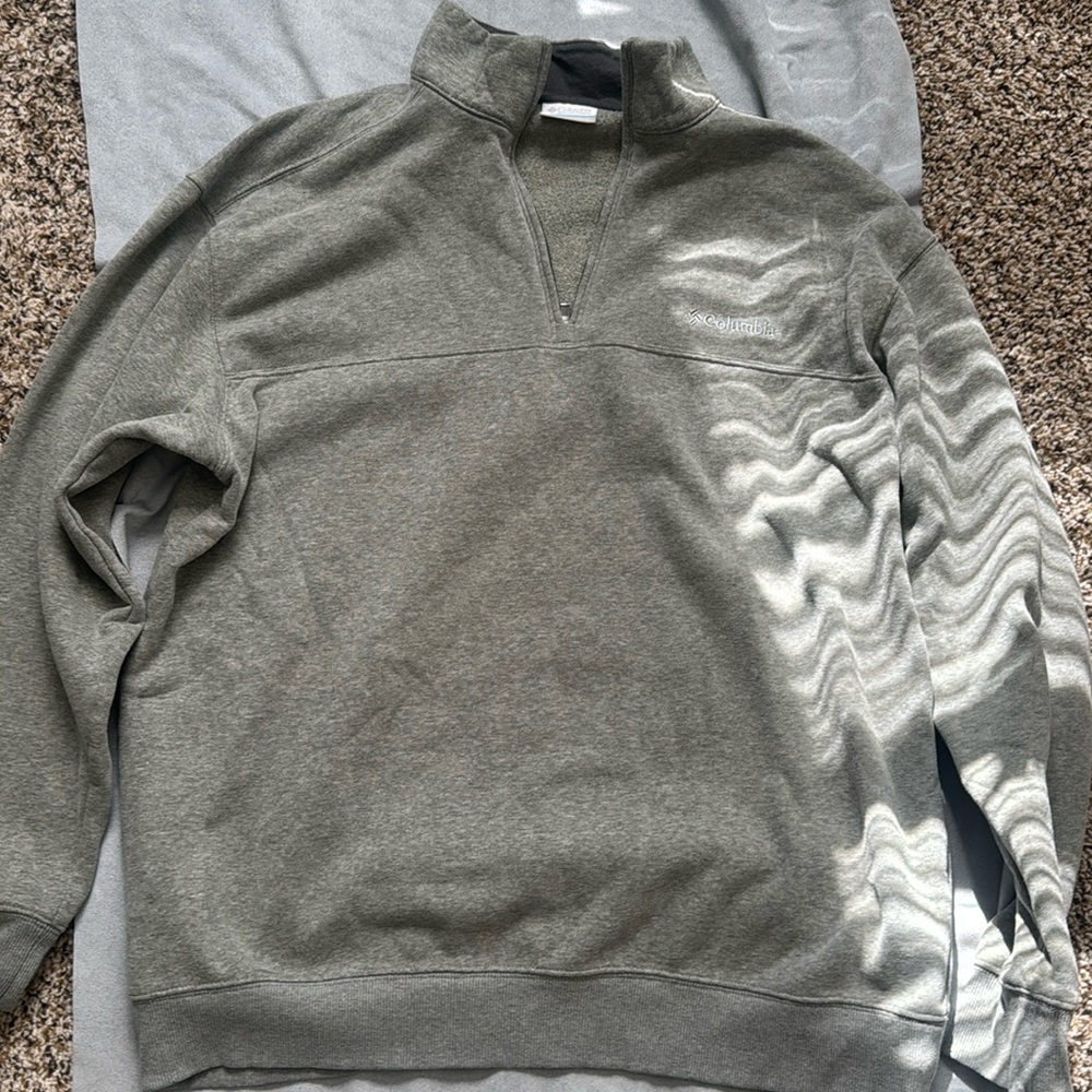 Columbia Quarter Zip Fleece Pullover Jacket